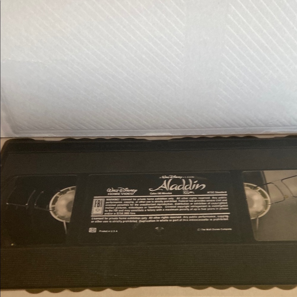 Disney Aladdin VHS Tape Notebook - Picture 3 of 10
